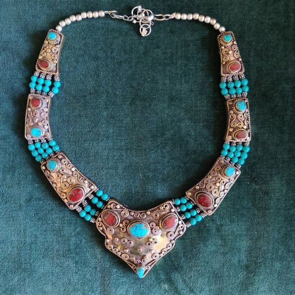 Hand-Crafted Tibetan Necklace - Picture 1 of 5